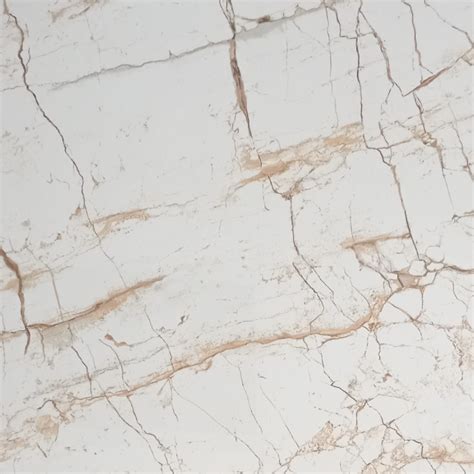 Porcelanato Blanco Vetas Doradas 60 X 60 Cm Dicora