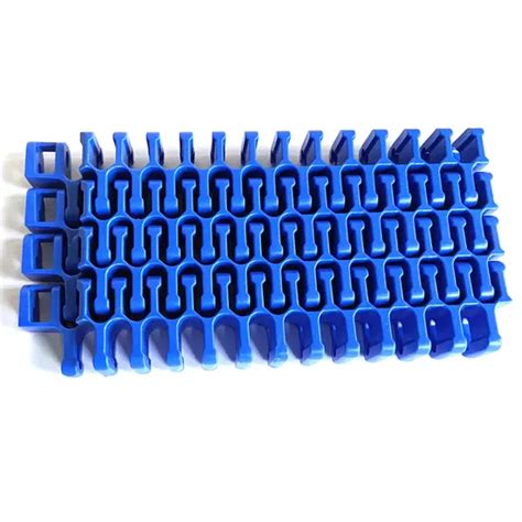 Haasbelts Plastic Conveyor Radius Flush Grid High Deck Modular Belt