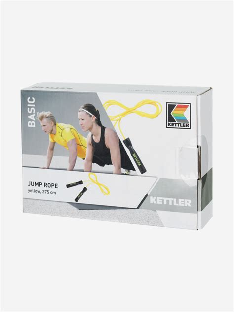 Скакалка KETTLER Basic Jump черный/желтый цвет — купить за 3790 тг в ...