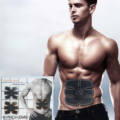 Cinta Abdominal Eletrica Muscular Pack Ems Tonificador Mc