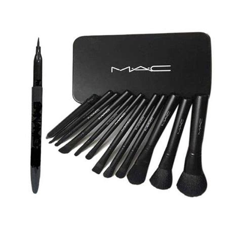 24pc Mac Makeup Brush Set - Mugeek Vidalondon