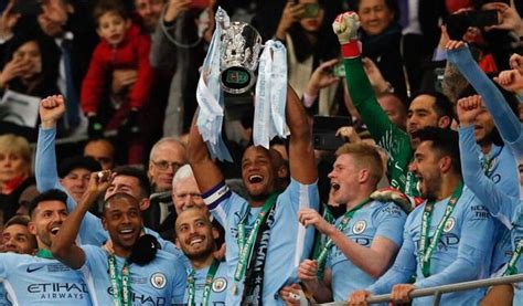 Manchester City campeón de la Copa de la Liga de Inglaterra Venció a 3