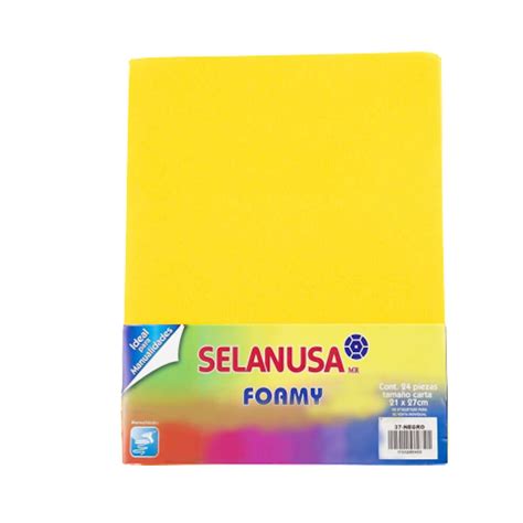 Foamy Tama O Carta Liso Pzas Amarillo Canario Selanusa