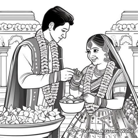 Wedding Coloring Pages Free And Printable