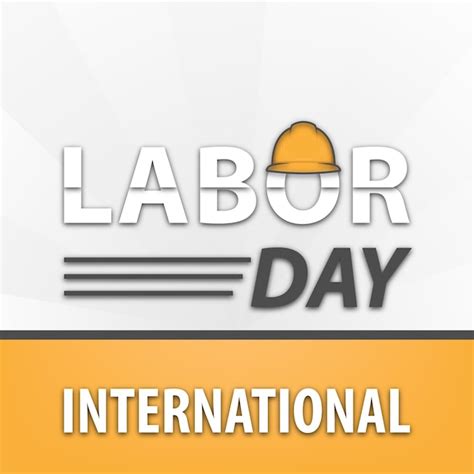 O De Maio Dia Internacional Do Trabalho Celebra O Vector Design Tema