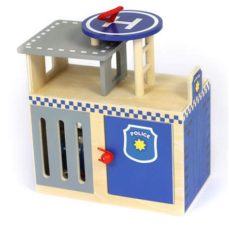 Wooden Emergency Service Playsets | Talking Turtle