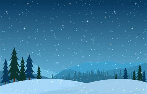 Snow Landscape Illustrations, Royalty-Free Vector Graphics & Clip Art - iStock