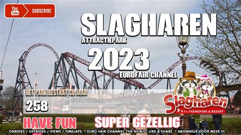 Attractiepark Slagharen Youtube