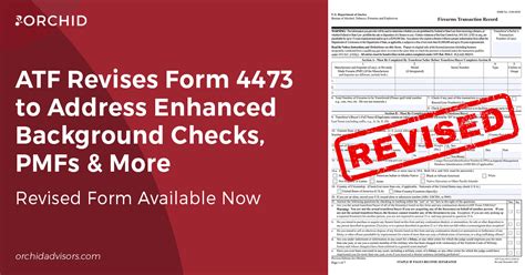 Revised ATF Form 4473 Addresses Enhanced Background Checks, PMFs & More ...