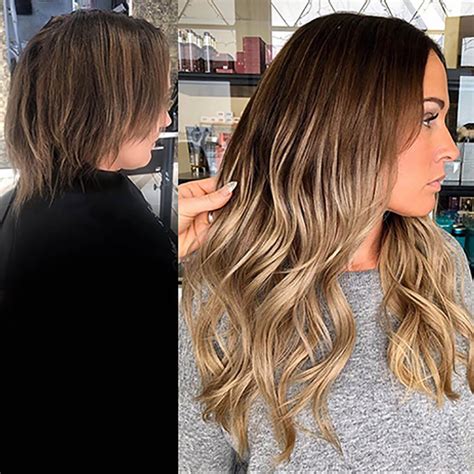 hair extensions  mid length hair  lynn morgan blog