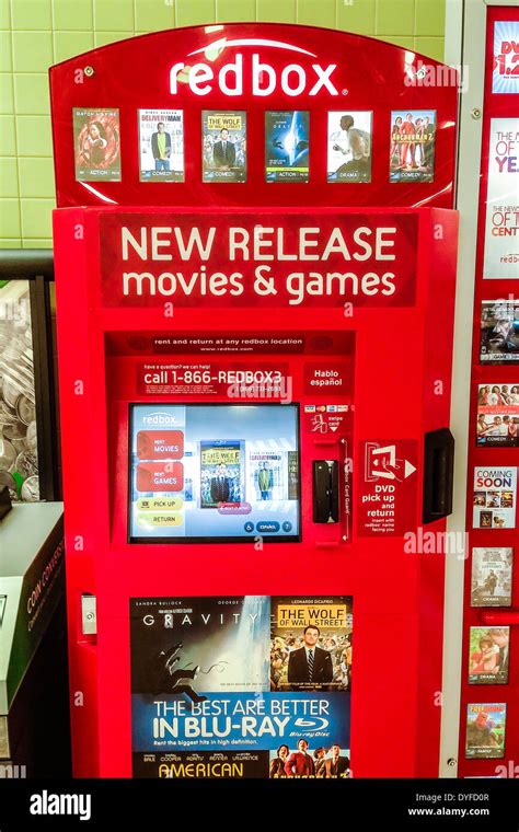 Redbox machine hi-res stock photography and images - Alamy