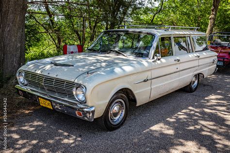 1963 Ford Falcon Station Wagon Stock Photo | Adobe Stock