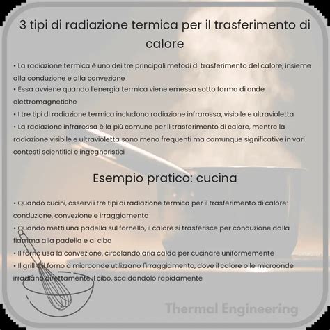 3 Tipi Di Radiazione Termica Per Il Trasferimento Di Calore