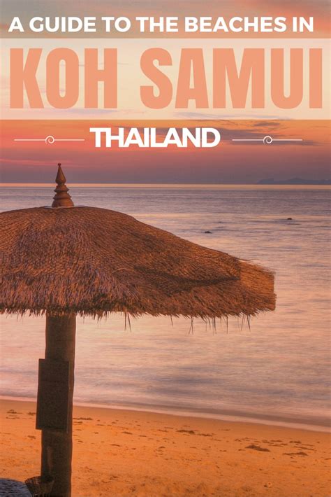 A Guide to the Beaches of Koh Samui Thailand - Mapping Megan