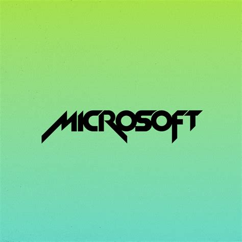 Microsoft Logo 1980