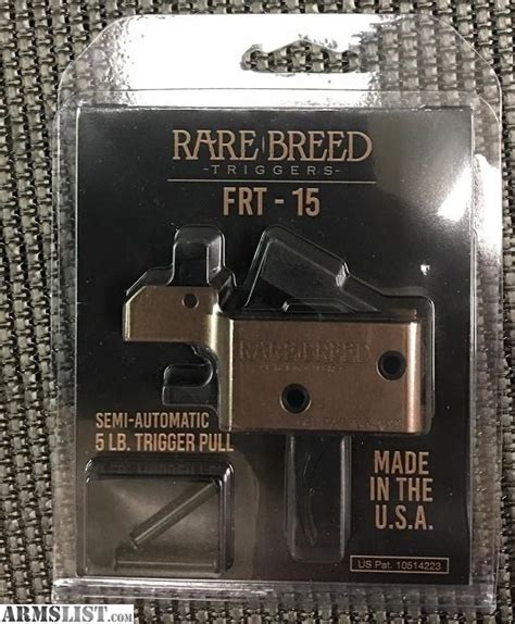 Armslist For Sale Rare Breed Frt 15 Trigger For Ar