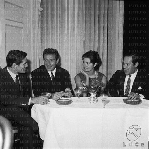 Pier Paolo Pasolini Ugo Tognazzi Rosanna Schiaffino E Ugo Gregoretti