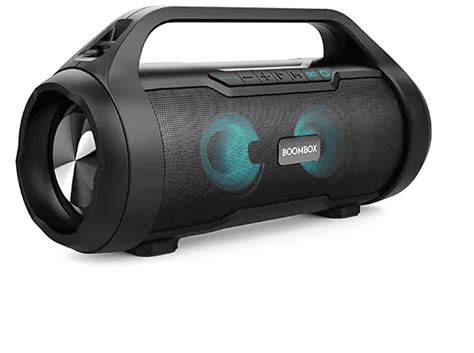 M2 Tec Musikbox Boombox Bluetooth Lautsprecher Schwarz Mediamarkt