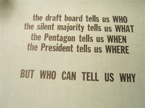 ORIGINAL WAR PROTEST POSTER VIETNAM PEACE SIGN WHO CAN TELL US WHY ...