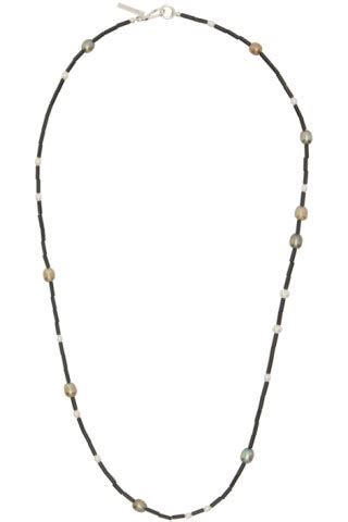 Black Pearl Urchin Necklace By Sophie Buhai On Sale