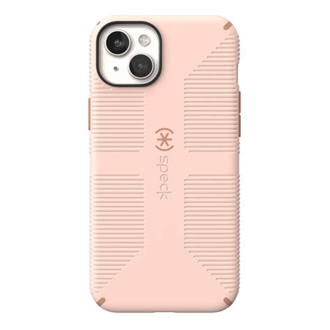 Speck Candyshell Grip With Magsafe Case For Iphone 15 Plus And Iphone 14 Plus In Beige Cream And