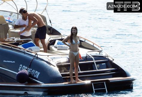 Sthefany Brito Sexy Seen Flaunting Her Hot Bikini Body At The Beach In Portofino AZNude