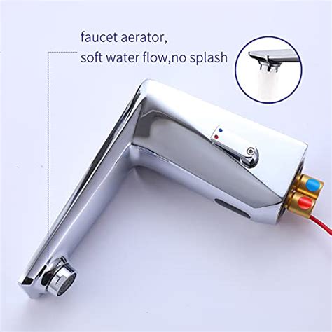 Automatic Sensor Touchless Bathroom Sink Faucet Chrome Vanity Faucets