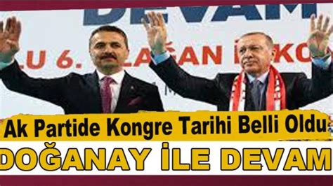 Ak Partide Kongre Tarihi Belli Oldu Bolu Takip Gazetesi Bolu