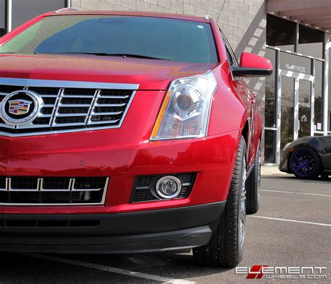 20 inch KM677 KMC D2 Chrome Wheels On a 2016 Cadillac SRX w/ Specs ...