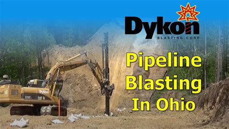 Pipeline Blasting In Ohio Youtube