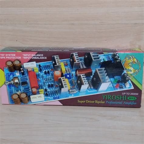 Jual Kit Driver Power Amplifier Yiroshi MK6 YIROSHI MK 6 | Shopee Indonesia