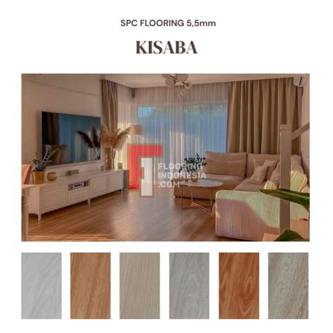 kisaba spc plank mm flooring indonesia