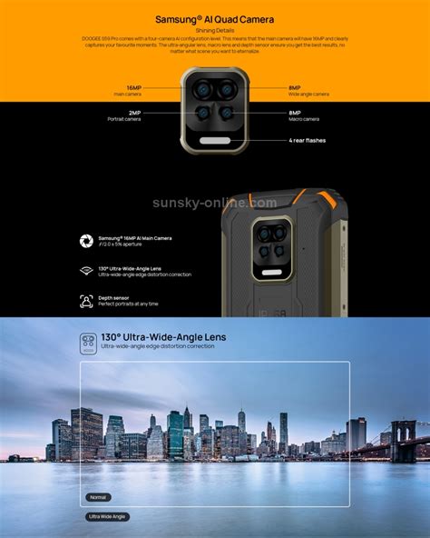 HK Warehouse DOOGEE S59 Pro Rugged Phone 4GB 128GB