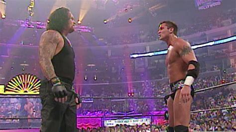 The Undertaker Vs Randy Orton WrestleMania 21 WWE