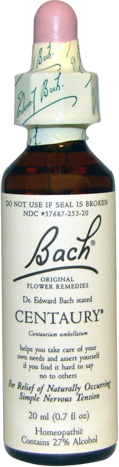 Nelson Bach Centaury Flower Essence 20 Ml Health