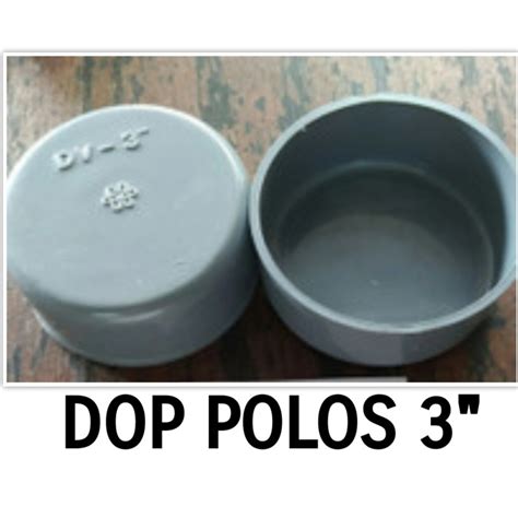 Jual Dop Pipa 3 Tutup Pipa Pvc Polos Tanpa Drat 3 Inch Dop Cap 3 Inch