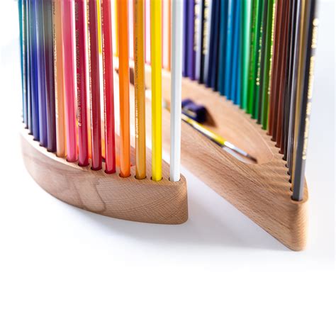 Colored Pencils Holder Free Personalization Painter T Etsy