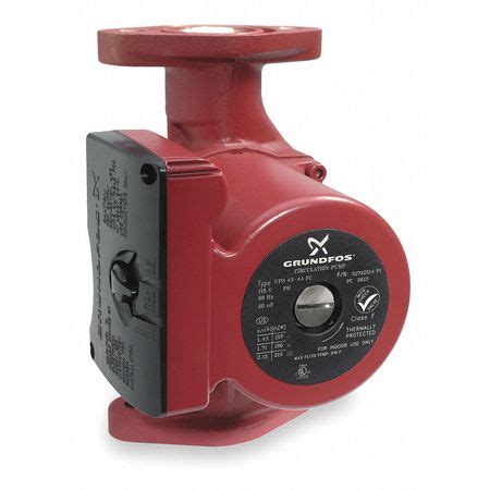 Grundfos Hot Water Circulator Pump 1 6 230 Flange Connection UPS43 44BFC Zoro