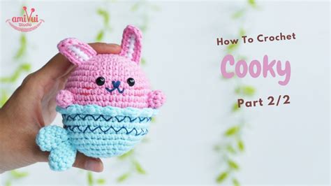 Meet Amigurumi Cooky Mermaid Free Crochet Tutorial Amivui Studio