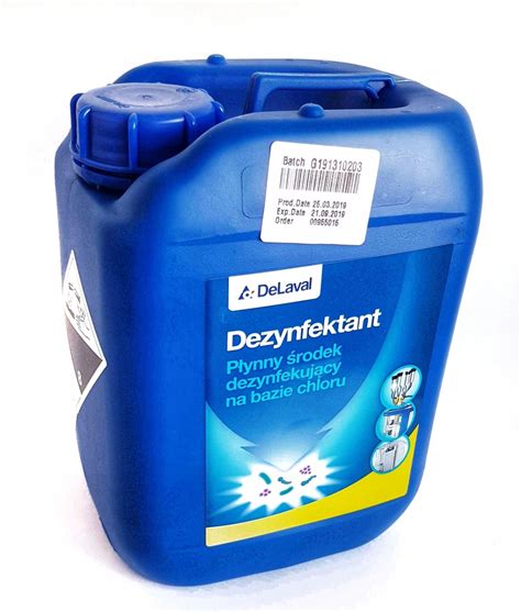 Dezynfektant 5l DeLaval środek do mycia dojarek 8135327534