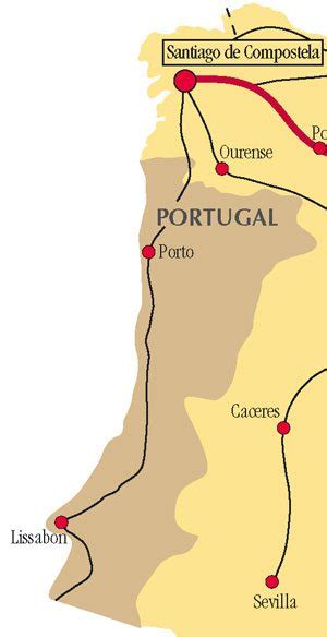 Camino Portugues, the Camino de Santiago in Portugal