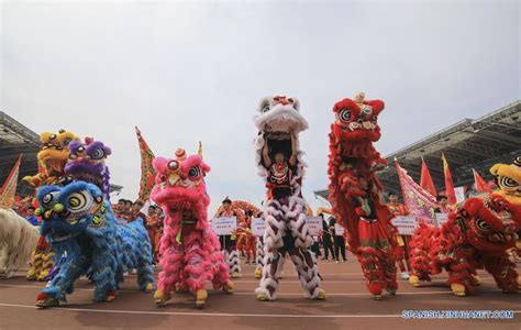 Danzas Del Drag N Y Del Le N En Shandong China Am Rica Del Norte