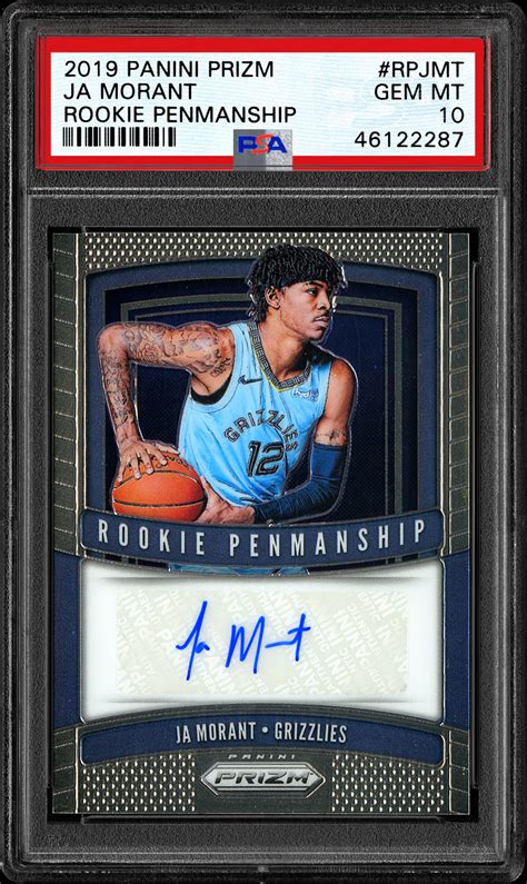 Ja Morant Rookie Card Psa Core Global Org