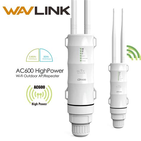 Wavlink Ac High Power Outdoor Wifi Repeater G Mbps Dbm Ghz