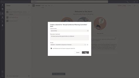 Create A Channel In Microsoft Teams Instructions Teachucomp Inc