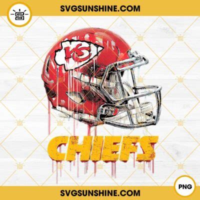 Kansas City Chiefs Helmet PNG File Designs