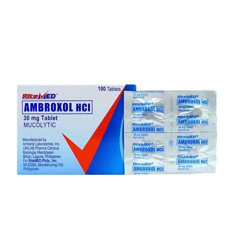 Ritemed Ambroxol 30 Mg Tablet Shopee Philippines