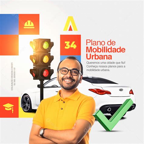 Política Plano De Mobilidade Urbana Social Media Psd Editável [download