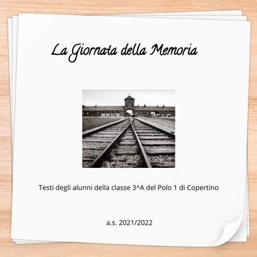 Book Creator La Giornata Della Memoria