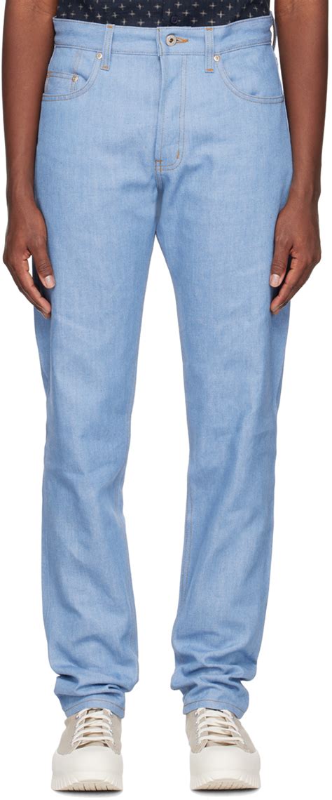 Naked Famous Denim Blue Easy Guy Jeans Naked And Famous Denim